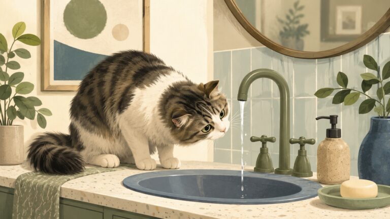 Why does my cat drink from the faucet but not her bowl?